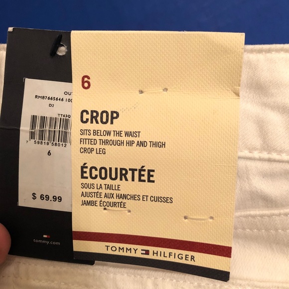 WOMENS TOMMY HILFIGER JEANS Size 6- White - Picture 2 of 4
